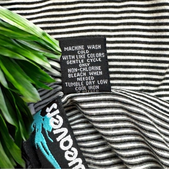 Y2K WEAVERS Mini Stripe Spaghetti Strap Dress - Medium - Picture 10 of 11